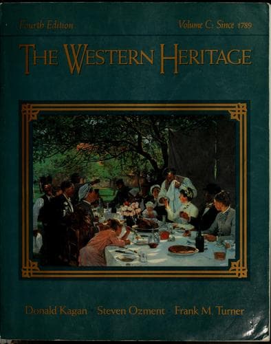 Tapa de The Western heritage