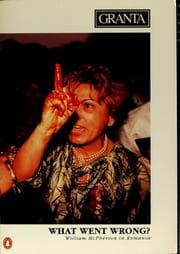 Tapa de What went wrong?