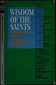 Tapa de Wisdom of the saints