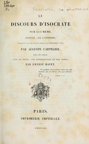 Tapa de Le discours sur lui-même