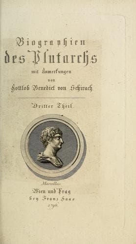 Tapa de Biographien des Plutarchs