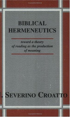 Tapa de Biblical hermeneutics