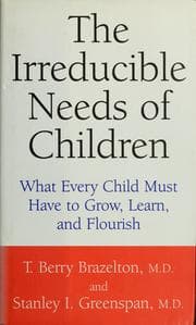 Tapa de The irreducible needs of children