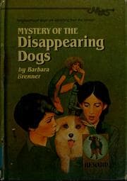 Tapa de Mystery of the disappearing dogs
