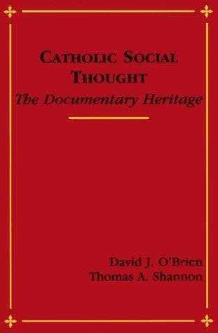 Tapa de Catholic Social Thought