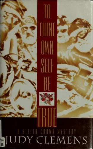 Tapa de To thine own self be true