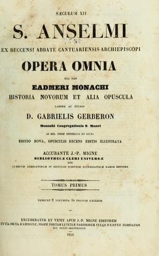 Tapa de Opera omnia