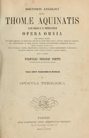 Tapa de Doctoris angelici divi Thomae Aquinatis ... opera omnia