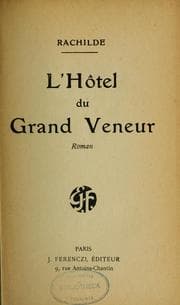 Tapa de L'Hôtel du Grand Veneur