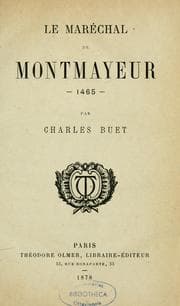 Tapa de Le Maréchal de Montmayeur, 1465