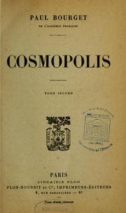 Tapa de Cosmopolis
