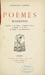 Tapa de Poëmes modernes