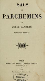 Tapa de Sacs et parchemins