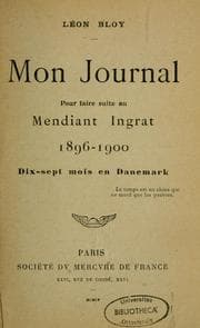 Tapa de Mon journal