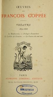 Tapa de Oeuvres. Théâtre