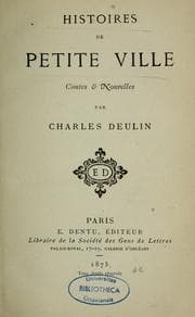 Tapa de Histoires de petite ville