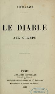 Tapa de Le diable aux champs