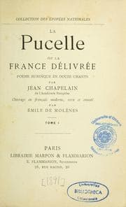 Tapa de La Pucelle, ou, La France délivrée