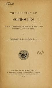 Tapa de Electra