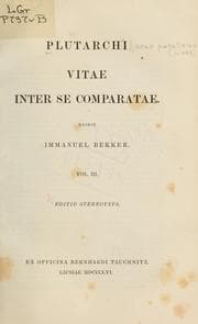 Tapa de Vitae inter se comparatae