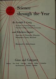 Tapa de Science through the year