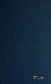 Tapa de Taxonomic literature