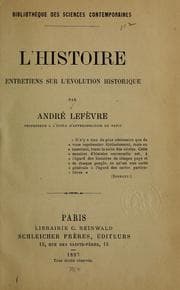 Tapa de L'histoire