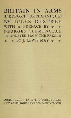 Tapa de Britain in arms