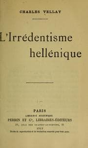 Tapa de L'irédentisme hellénique