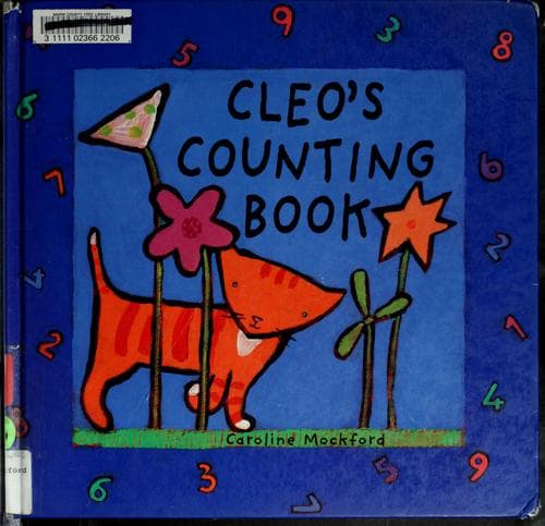 Tapa de Cleo's counting book