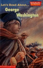 Tapa de Let's read about-- George Washington