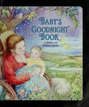 Tapa de Baby's goodnight book