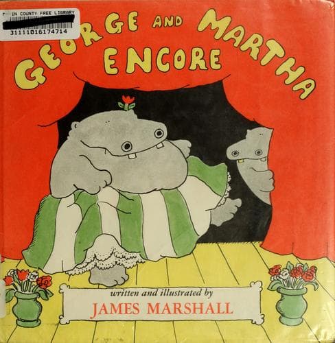 Tapa de George and Martha Encore