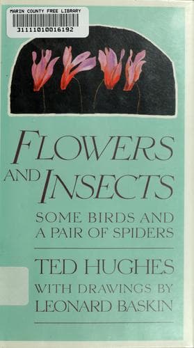 Tapa de Flowers and insects