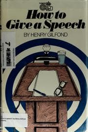 Tapa de How to give a speech