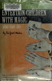 Tapa de How to entertain children with magic you can do