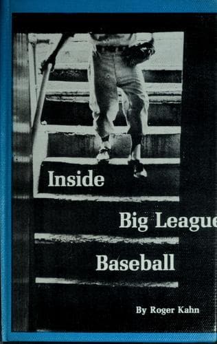 Tapa de Inside big league baseball