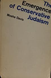 Tapa de The emergence of Conservative Judaism