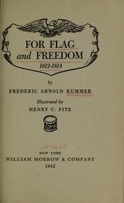 Tapa de For flag and freedom, 1812-1814