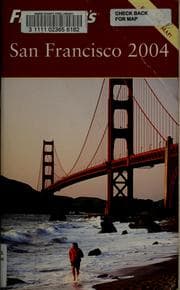 Tapa de Frommer's San Francisco 2004