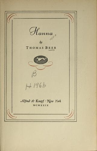 Tapa de Hanna