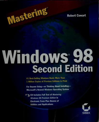 Tapa de Mastering Windows 98
