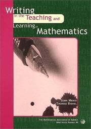 Tapa de Writing in the teaching and learning of mathematics