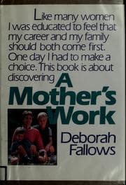 Tapa de A mother's work