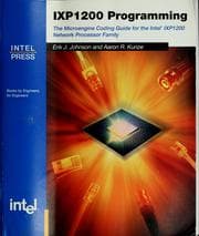 Tapa de IXP1200 programming