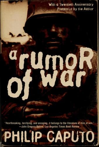 Tapa de A rumor of war