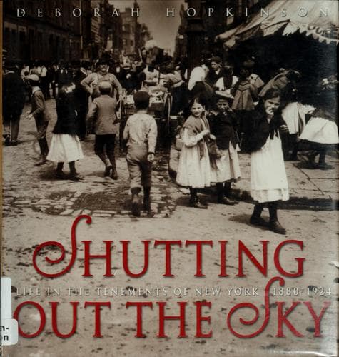 Tapa de Shutting out the sky