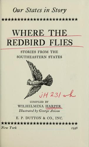 Tapa de Where the redbird flies