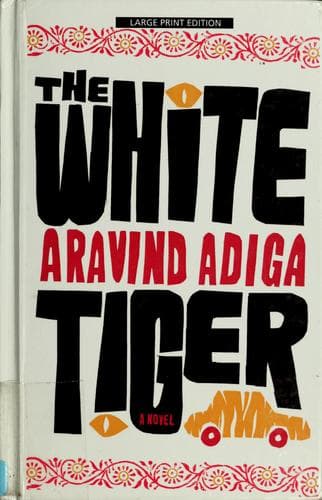 Tapa de The white tiger
