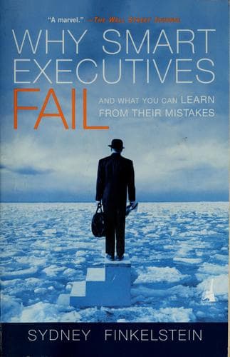 Tapa de Why smart executives fail
